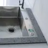 Absorbente Largo Fregadero Pulpa de Madera Algodón Encimera de Cocina Fregadero Base Drenaje Lavabo Fregadero Antisalpicaduras Algodón Absorbente de Agua