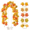 Amazon Otoño Vid de Hoja de Arce Simulada Festival de la Cosecha Halloween Decoración de Vid Simulada Hoja de Arce Simulada