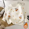 Ropa de casa de forro polar para bolas de nieve para niños de otoño e invierno, top con forro de forro polar para niñas, camisa gruesa de otoño para niños, pijama cálido para niños medianos y mayores