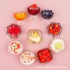 Imán de Refrigerador Creativo de Frutas de Alta Calidad Bola de Helado Pera de Otoño Congelada Fruta Queso y Otras Frutas Decoraciones con Imán de Refrigerador