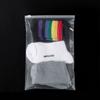 Bolsa de Embalaje Horizontal para Calcetines Pe Transparente Ropa Bolsa de Plástico Ropa Esmerilada Ropa Interior Bolsa con Cierre Mayorista