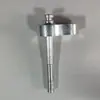 Adaptador de Tubería de Aire Acondicionado Automotriz 134A R12 Estándar Codo Móvil con Placa de Presión y Conector de Boquilla de Gas Metabo