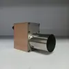 Carregador portátil externo soprador fogão a lenha ventilador duplo vento forte fogão a gásificação ventilador