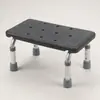 Silla de baño cuadrada taburete de ducha para ancianos mujeres embarazadas aleación de aluminio taburete de baño silla de baño ventas directas de fábrica
