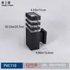 Luminária de Parede Externa, Kit Plástico Dupla Cabeça à Prova d'Água para Porta da Frente, Varanda, Terraço, Pátio, Luz de Parede Externa para Pendurar