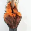 Bolso de Mano Pequeño de Piel Sintética de Mapache, Bolso de Piel Elegante de Gama Alta, Nuevo Modelo 2023 Bolso con Forma de Corazón, Bolso de Felpa Ecológico de Gama Alta