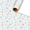 Papel de Regalo Sencillo Exclusivo Transfronterizo Creativo Día de San Valentín DIY Impreso Festivo A Prueba de Polvo Papel de Regalo Al Por Mayor