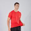 Camiseta Deportiva de Manga Corta para Hombre de Verano de Secado Rápido para Correr, Fitness, Deportes, Cuello Redondo, Color Puro, Ropa de Trabajo en Equipo, Deportiva, Trendy