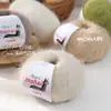 Fio de Lã Mohair de Seda de Alpaca Fio Fino Tricô Feito à Mão DIY Suéter Cachecol Chapéu Xale