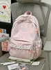 Mochila Pequeña para Chica de Universidad Estilo Coreano Ins Mochila Estética de Alto Valor para Estudiantes de Secundaria y Preparatoria Mochila Versátil Ligera de Viaje