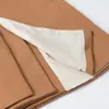 Ins Ropa de mujer al por mayor estilo europeo y americano 2026 Otoño Nuevo Solapa Doble Botonadura Chaqueta Abrigo de Lana para Dama
