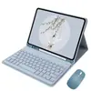 Funda Protectora para Tableta iPad Pro M54 Teclado Bluetooth Inalámbrico Magnético Funda de Cuero Air110Th con Ranura para Lápiz