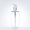 Botella de Plástico para Mascotas Redonda Baja y Gruesa de 300ml, Botella Transparente para Loción, Botella Vacía para Dispensar Loción, Botella Cosmética