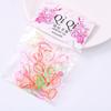 Bandas Elásticas Desechables para el Cabello de Bebé Alta Elasticidad Engrosadas Bandas Elásticas para Niños Joyería Trenza Tienda de 2 Yuanes