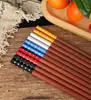 Chopsticks de Madeira com Cabeça de Frango e Sândalo Vermelho Sem Tinta Sem Cera Domésticos Presente de Casamento Fabricante de Chopsticks Atacado Logotipo Gravado
