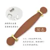 Caja de Regalo Borde de Correo de Doble Cara Asa de Cuero Asa de Cuero PU Asa de Cuero Accesorios para Caja de Regalo