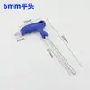 Llave Allen tipo T al por mayor de fábrica CRV hexagonal hexagonal destornillador doméstico mango de plástico herramientas de ferretería