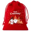 Bolsa de Presente de Veludo de Natal para Novos Produtos Transfronteiriços, Bolsa de Doces para Crianças, Bolsa para Maçã de Natal, Bolsa de Embalagem com Cordão