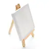 Mini Caballete Infantil 7*12.5 Soporte de Trípode para Exhibición de Pintura Soporte de Teléfono Móvil de Escritorio Marco de Fotos Trípode de Madera