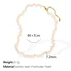 Joyería Francesa de Alta Gama, Collar Retro de Perlas Naturales, Collar de Lujo Ligero de Alta Gama, Collar con Cuentas de Arroz