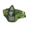 Equipamento tático V10 suprimentos de autodefesa ao ar livre equipamento protetor de arame de aço para meia-face máscara protetora de campo ao ar livre