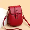 Bolsa feminina texturizada atacado bolsa para celular 2026 novo estilo bolsa de ombro única transversal para senhora bolsa versátil da moda para mãe de meia-idade moderna
