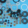 Sellos para Compresor Rotativo, Anillos de Sellado Compuestos a Prueba de Fugas y de Larga Duración para Compresor de Refrigeración