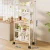 Carrinho de armazenamento pequeno, mesa lateral de sofá, cesta de armazenamento de lanches, prateleira móvel com vários níveis, organizador de brinquedos para sala de estar, cesta para itens diversos