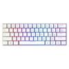 En Stock Entrega Rápida Teclado Mecánico de 61 Teclas Inalámbrico RGB Switch Azul Luz Mixta Ratón Macros Teclas para E-Sports Gaming Computadora
