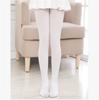 Calcetines de baile para adultos de fábrica, medias, leggings de ballet para mujer, pantalones forrados de polar, pantimedias blancas para niños