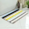 Tapete de Flocagem Transfronteiriço para Banheiro Antiderrapante Absorvente de Água Resistente à Sujeira Tapete de Pé para Banheiro Casa Quarto Tapete Espessado