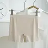 Pantalones Cortos de Seguridad Sin Costuras Dos en Uno para Mujer, No Aprietan, Anti-Exposición, Transpirables, Cómodos, de Algodón, de Cintura Media