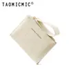 Cartera corta transfronteriza para mujer Yue Qian Kai moda ins color de contraste 20% de descuento pulsera de mano billetera multi-tarjeta al por mayor