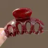 Piranha grande e suave para a parte de trás da cabeça, piranha elegante e sofisticada para cabelos volumosos, acessório de cabelo elegante