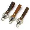 Llavero Colgante Retro Unisex de Cuero Genuino para Llaves de Casa Personalizado de Piel de Vaca Llavero Anti-Pérdida para Llaves de Coche