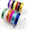 Hilo Elástico Accesorios para Joyería DIY Cuentas Hechas a Mano Cuerda Elástica Plana de Cristal Hilo Elástico Banda Elástica Accesorios de Cuerda