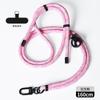 Cordão para Celular Ajustável Alça Transversal Alça de Pescoço Trançado Anti-Perda Montanhismo Case para Celular Outdoor Atacado Estilo Longo