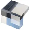 Columna Quadrada Transparente de Acrílico Suporte de Cristal Modelo de Brinquedo Suporte de Exibição Cosméticos Joias Cerâmica Antiga Suporte de Base