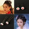 Juego Completo de Tocado de la Dinastía Han, Horquillas Adornadas, Accesorios para el Cabello de Traje Antiguo, Horquillas Versátiles y Elegantes para Niña, Accesorios a Juego de Estilo Antiguo