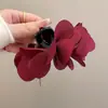 2026 Primavera Novo Estilo Grampo de Cabelo Flor de Renda High-End Franja Lateral Presilha de Cabelo Acessório de Cabelo Grampo para Cabelo Solto Presilha Bb