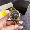 Reloj de Cuarzo Dorado de Moda para Mujer, Reloj de Cuarzo Casual Estilo de Negocios, Reloj de Negocios para Hombre con Correa de Acero