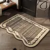 Felpudo moderno minimalista de alta gama para entrada, alfombra antideslizante resistente al desgaste para recibidor de casa, alfombrilla para dormitorio y estudio