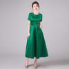 Vestido de Noite para Mulheres 2026 Novo Estilo Elegante e Moderno Vestido para Sogra para Banquete de Casamento e Presença em Casamento Vestido de Comprimento Médio