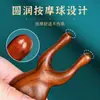 Peine Masajeador de Sándalo para Ojos, Masaje de Acupuntos Oreja de Rana Pequeña, Raspado del Puente Nasal, Terapia Facial, Peine Meridianos Lifting
