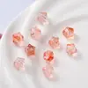 Cuentas de Estrella de Cinco Puntas Imitación Piedra Acrílico Transparente Manchado Accesorios Hechos a Mano para Cadena de Teléfono Móvil DIY Accesorios de Joyería con Cuentas