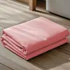 Hoja de Cama de Algodón Lavado Transpirable Amigable con la Piel de Color Sólido Pieza Única Juego de Tres Piezas Funda de Almohada Hoja de Cama Individual para Dormitorio de Estudiantes Modelo Nuevo 2026