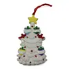 Ímãs de Geladeira de Resina Decorações de Árvore de Natal Personalizadas Enfeites Boneco de Neve Rena Bengala Doce Ímãs de Geladeira Criativos Personalização