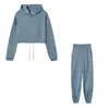 Otoño e Invierno 2025 Venta Caliente Amazon Ebay Nueva Moda Traje Deportivo y Casual de Manga Larga Conjunto de Dos Piezas
