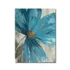 Pintura em Tela de Poster de Flor Azul em Aquarela Decoração Moderna para Casa Impressão Nórdica Pintura Decorativa para Sala de Estar Núcleo