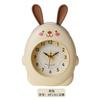 Reloj despertador pequeño con diseño de conejo de dibujos animados, reloj colgante, adorno de mesita de noche para niños, regalo de cumpleaños, reloj sencillo, regalo para estudiantes